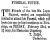 Funeral Notice