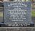 Headstone Old Levin Cemetery John and Kate Davies